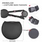 Back Support Belt Pad Sitting Posture Corrector Lumbar Waist Knee Brace Strap US