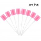 100PCS Disposable Oral Care Tooth Sponge Swabs Unflavored Teeth Cleanser Sponge