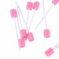 100PCS Disposable Oral Care Tooth Sponge Swabs Unflavored Teeth Cleanser Sponge