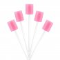 100PCS Disposable Oral Care Tooth Sponge Swabs Unflavored Teeth Cleanser Sponge