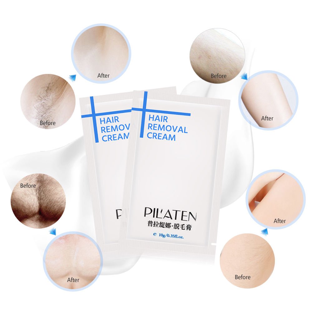 US SHIP 20pcs  PILATEN Body Hair Removal Cream for Unisex Face Leg Armpit