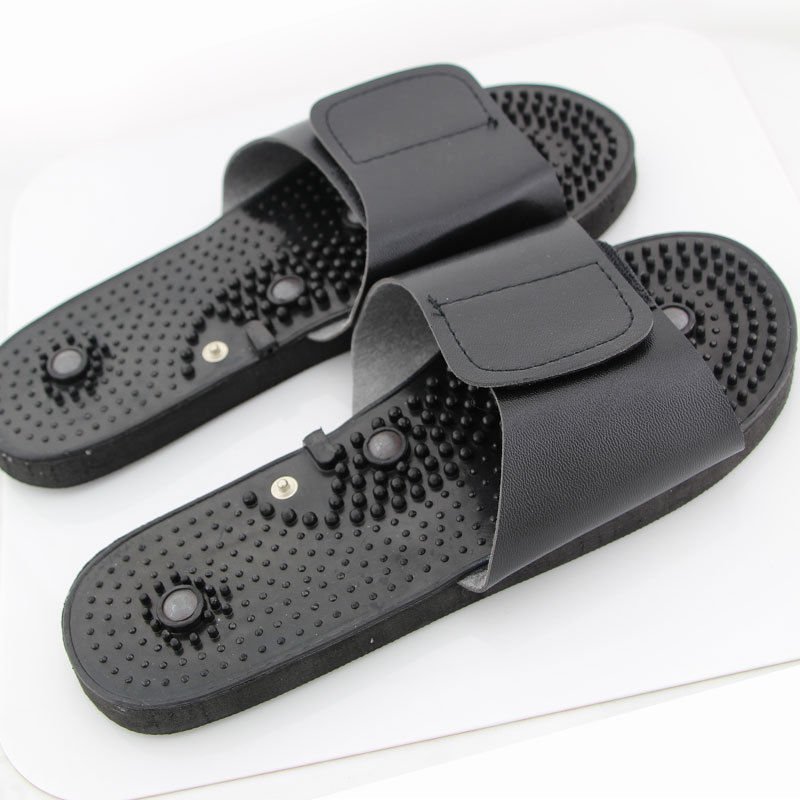 Foot Conductive Massager Slipper Shoe for Therapy Pulse Acupuncture TENS Machine
