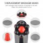 Cordless Handheld Massager Rechargeable Percussion Massage 5 Vibrating Types