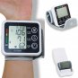 Digital LCD Wrist Blood Pressure Monitor Heart Rate Beat Pulse Mete Health Care