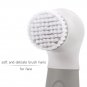 4in1 Electric Facial Cleanser Rotary Brush for Face Wash Spin Body Cleaning