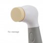 4in1 Electric Facial Cleanser Rotary Brush for Face Wash Spin Body Cleaning