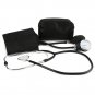 ANEROID Sphygmomanometer Adult Size Blood Pressure BP Cuff Set Stethoscope Kit