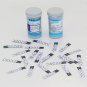 Blood Glucose Test Strips 50 Pcs + Test Paper 50 Pcs Lancets Needles For Sannuo