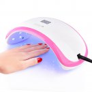 Professional 36W Sun UV LCD Lamp Nail Dryer Rainbow 8 Polish Gel Nail 21 Lights