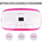 Professional 36W Sun UV LCD Lamp Nail Dryer Rainbow 8 Polish Gel Nail 21 Lights