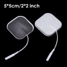 Replacement Electrode Patches Pads for All Tens EMS Therapy Massager 2.0mm 5x5cm