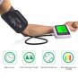 Digital Large LCD Voice Arm Blood Pressure Monitor Heart Beat Meter Color Screen