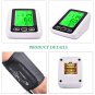 Digital Large LCD Voice Arm Blood Pressure Monitor Heart Beat Meter Color Screen