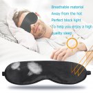 Natural Silk Sleeping Eye Mask Adjustable Eye Shade Cover Soft Mask Blindfold