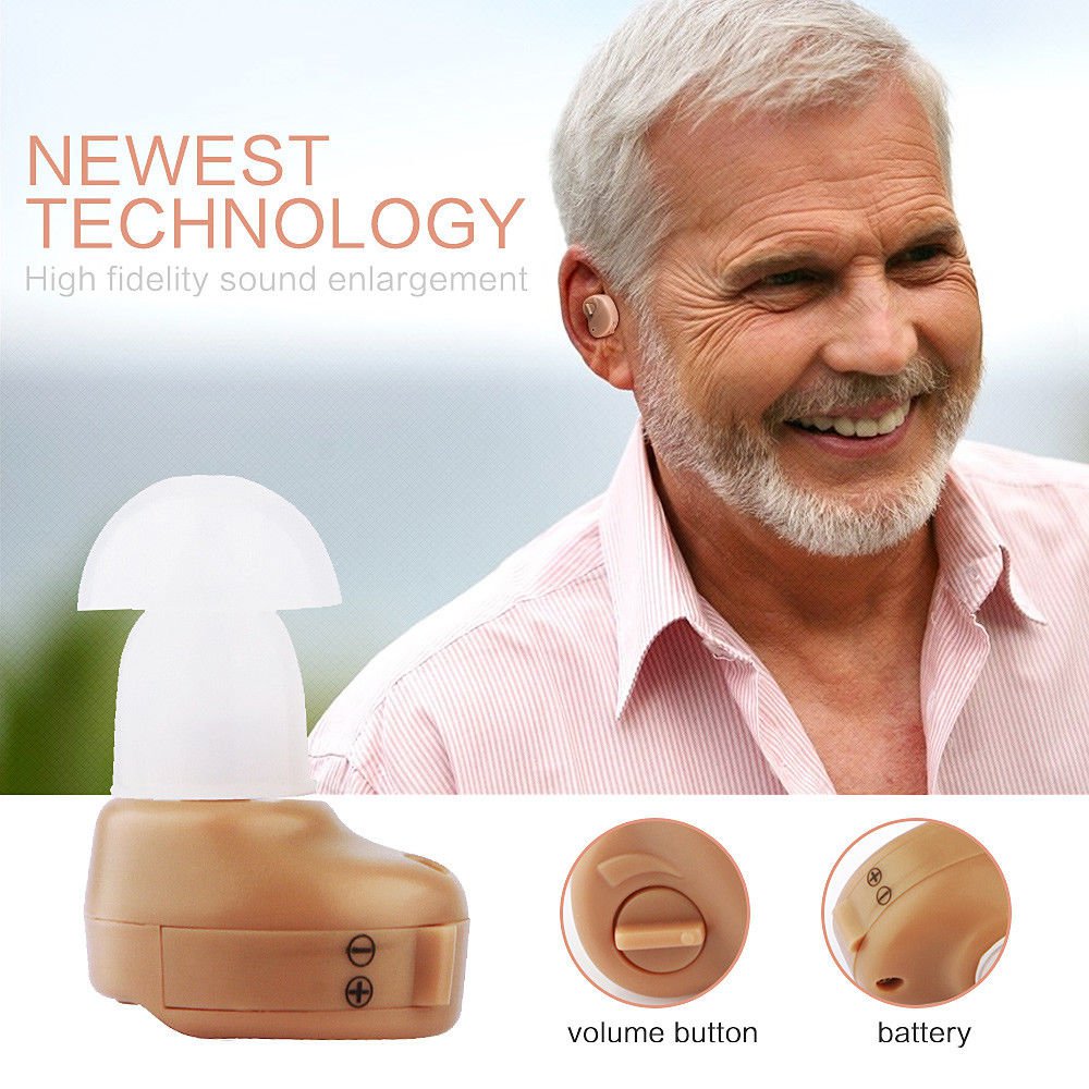 Digital Hearing Aid Aids Adjustable Sound In Ear Amplifier Acousticon Ear Aid