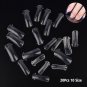 Quick Building Mold Tips Poly Gel False Nail Dual Forms Finger Extension 10 size