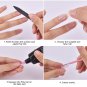 Quick Building Mold Tips Poly Gel False Nail Dual Forms Finger Extension 10 size
