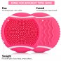 Electric Silicone LED Body Wash Cleansing Brush Vibrating Massager Bath Machine