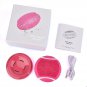 Electric Silicone LED Body Wash Cleansing Brush Vibrating Massager Bath Machine