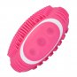 Electric Silicone LED Body Wash Cleansing Brush Vibrating Massager Bath Machine