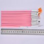 20 Pcs Nail Brushes Set Dotting Painting Drawing Nail Art Tools Polish Brush Pen