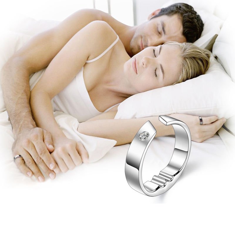 ANTI SNORE RING Stop Snoring Acupressure Sleep Aid Clip Nasal Dilator S M L XL