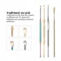 Stainless Cleaning Set Health Care Tool Ear Pick Ear Wax Remover Cleaner Curette