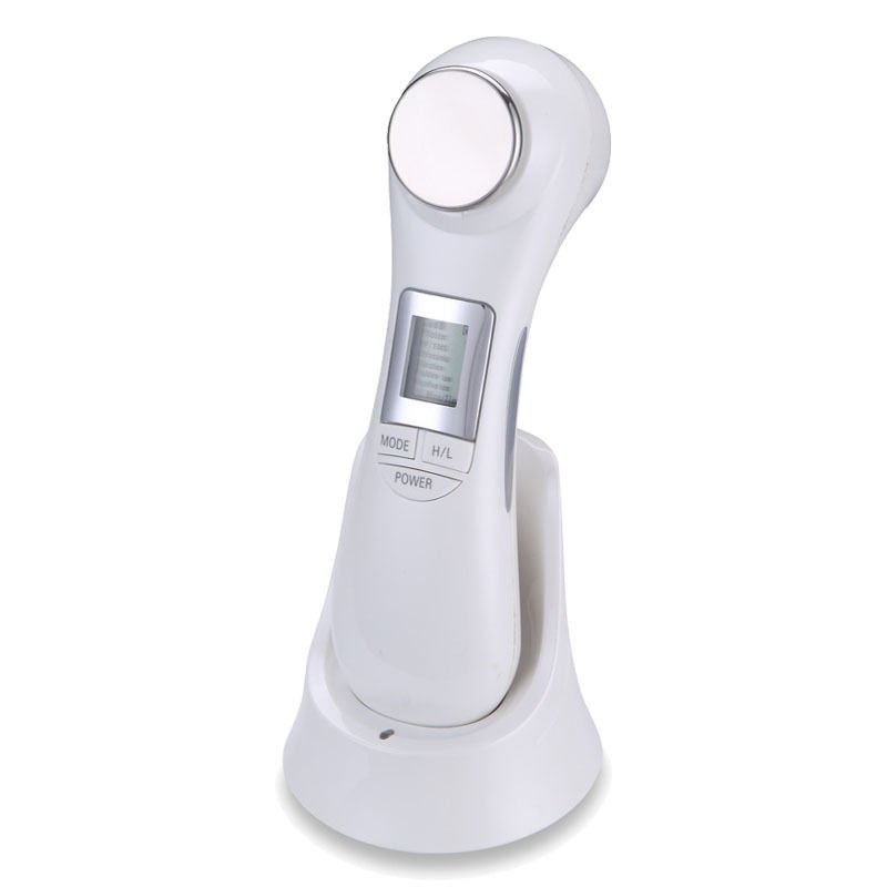 RF EMS LED Photon Face Massager Mesoporation Electroporation Anti Aging Wrinkles