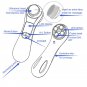 RF EMS LED Photon Face Massager Mesoporation Electroporation Anti Aging Wrinkles