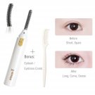 Electric Heated Eyelash Curler Makeup Long Lasting Eye Lashes Extensions Curling