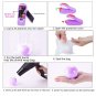 14 PCS Metal Bath Balls Bomb Mold 100 Shrink Wrap Bags DIY Handmade Soaps Cakes