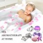 14 PCS Metal Bath Balls Bomb Mold 100 Shrink Wrap Bags DIY Handmade Soaps Cakes