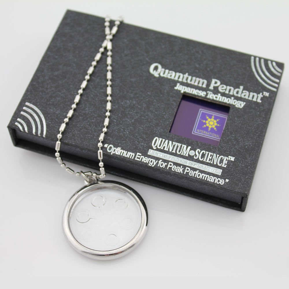 Quantum Pendant Bio Energy Scalar BioDisc Protection Science Health Power Chain
