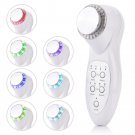 7 Color Ultrasonic LED Photon Massager Skin Light Therapy Face Lift Anti Wrinkle