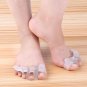 2pc Gel Toe Separators Spreaders Yoga Relax Stretcher Bunion Protector Corrector