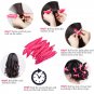 30pcs Pillow Hair Curlers DIY Magic Sponge Flexible Foam Soft Hair Rollers Tools