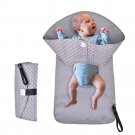 Portable Clean Hands Changing Pad 3-in-1 Folding Baby Diaper Clutch Changing Mat