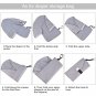 Portable Clean Hands Changing Pad 3-in-1 Folding Baby Diaper Clutch Changing Mat