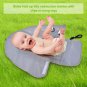 Portable Clean Hands Changing Pad 3-in-1 Folding Baby Diaper Clutch Changing Mat