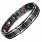 4in1 TITANIUM Bio Magnetic Energy Germanium Men Wrist Power Healthy Bracelet