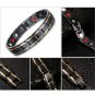 4in1 TITANIUM Bio Magnetic Energy Germanium Men Wrist Power Healthy Bracelet