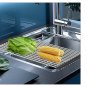 Roll Up Folding Over the Sink Dish Drying Rack Stainless Steel Kitchen Holder