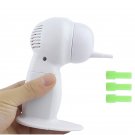 Electric Cordless Vacuum Ear Cleaner Wax Vac Cleaning Remover Painlessly Tool