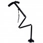 Aluminum LED Folding Crutches Handle Cane Elderly Climbing Walking Sticks Adjust