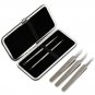5pcs Blackhead Acne Comedone Needle Tweezers Pimple Extractor Remover Tool Set