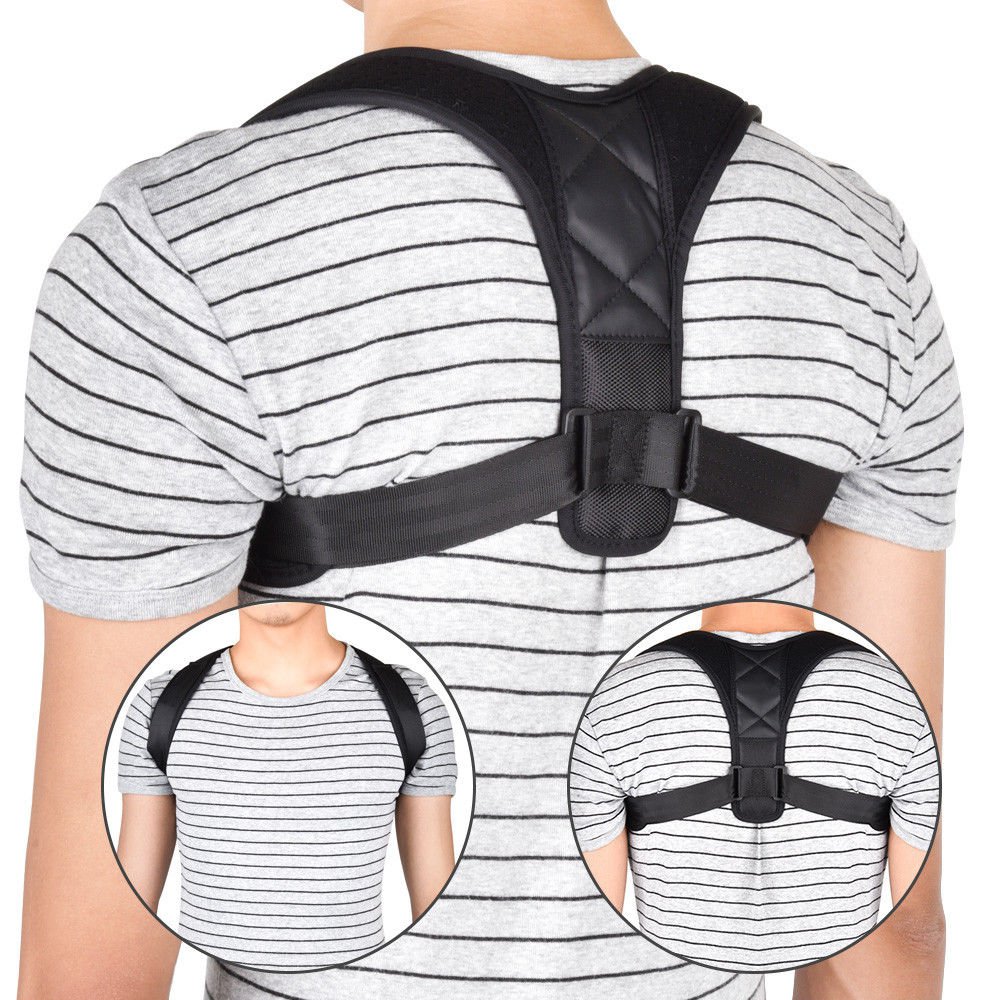 Unisex Posture Corrector Adjustable Clavicle Brace Comfortable Correct Shoulder