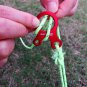10PCS Camping Tent Cord Rope Fastener Guy Line Carabiner Hook Hanger Tightener