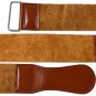 Professional Barber shaving Genuine Leather Strop Straight Razor Sharpener