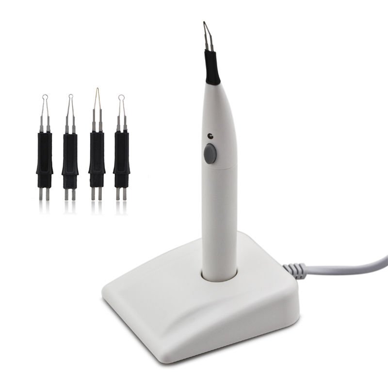 110V-220V Dental Gutta Percha-points Tooth Gum Cutter Endo Cordless & 4 Tips