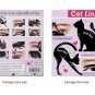 Cat Eyeliner Stencils Models Template Draw Eye Line Shadow Shaper Makeup Tool